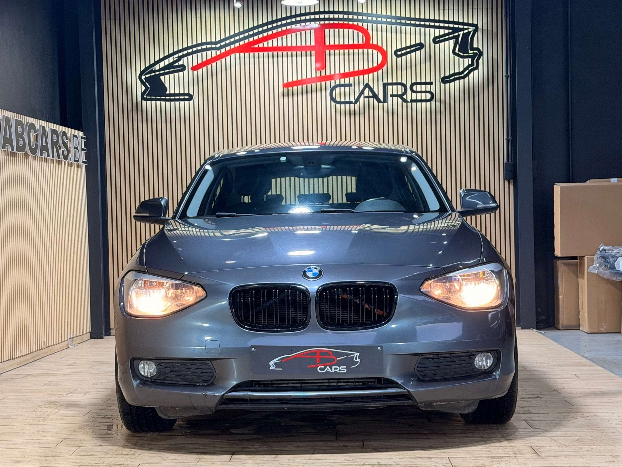 BMW 1 Serie 116 116ed * GPS *, Autos, Achat, Entreprise, Noir, 5 portes