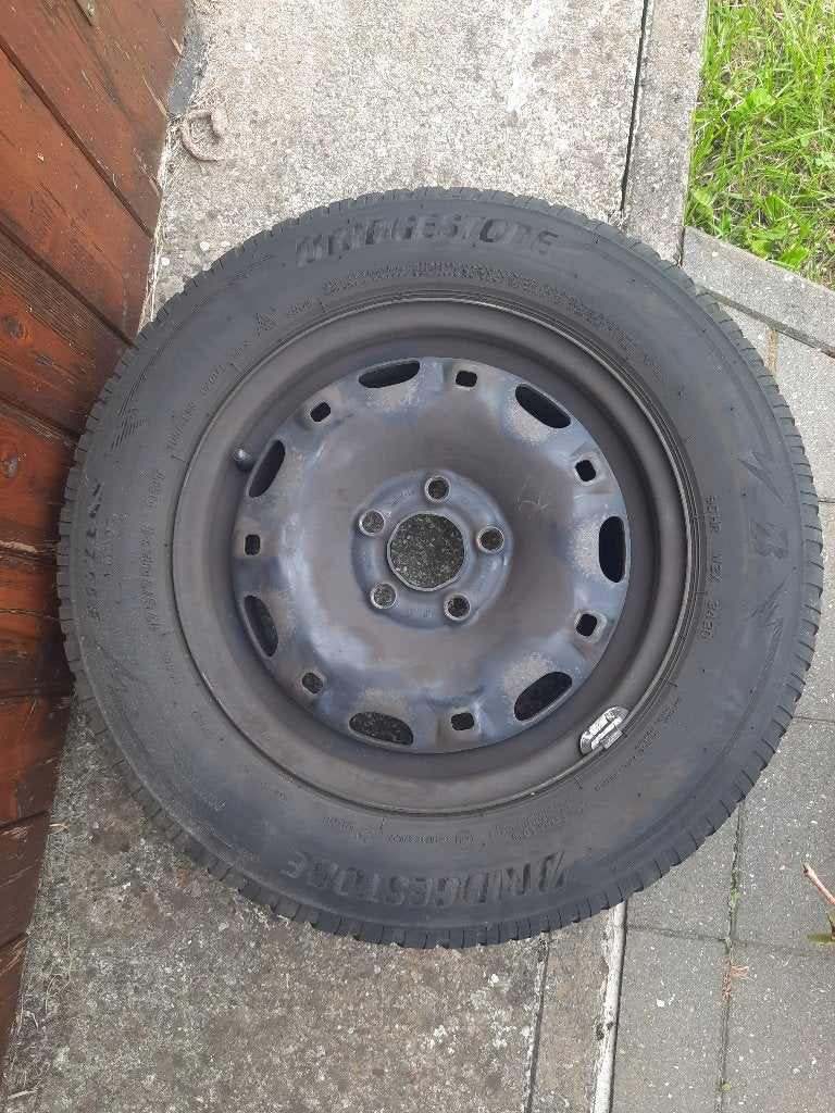 Jeu de pneus d'hiver Volkswagen Polo, 14 pouces, Pneus et Jantes, Pneus hiver, 175 mm