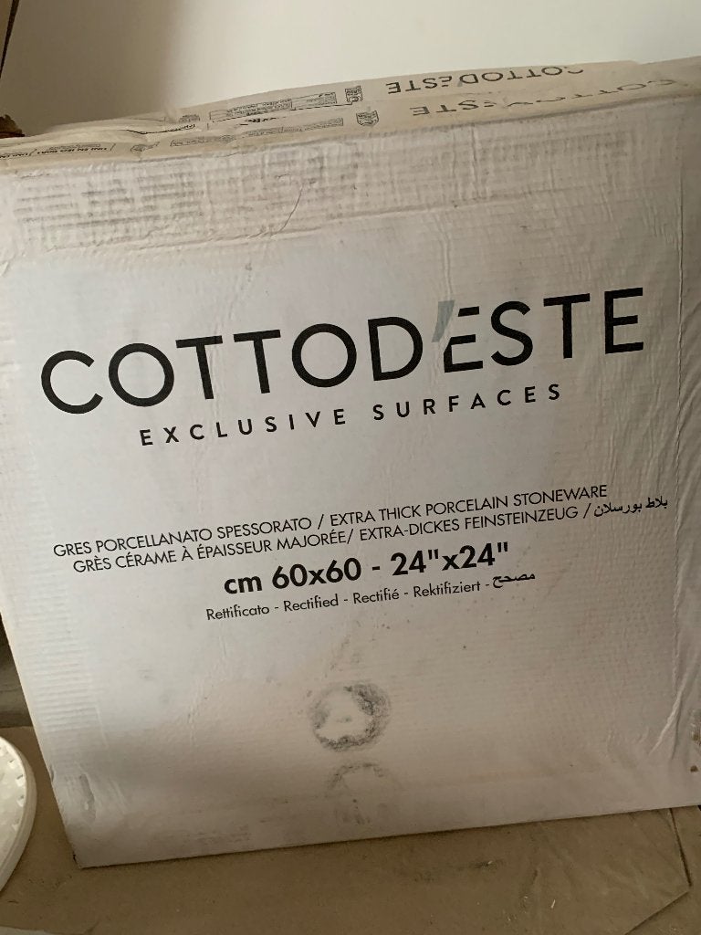 Carreaux Coto D'Este. Surfaces exclusives, Bricolage & Construction, Neuf, 60 cm ou plus, Carrelage de sol, Céramique