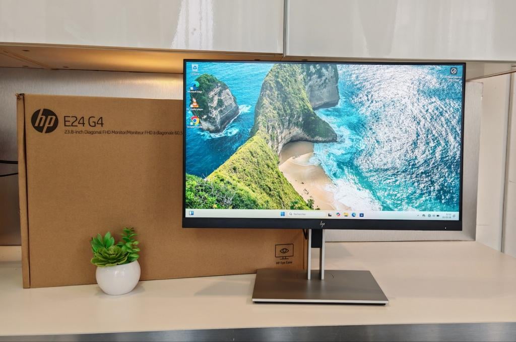HP 24-inch pc-monitor met FHD-resolutie, nieuw, Gaming, IPS, In hoogte verstelbaar, Nieuw