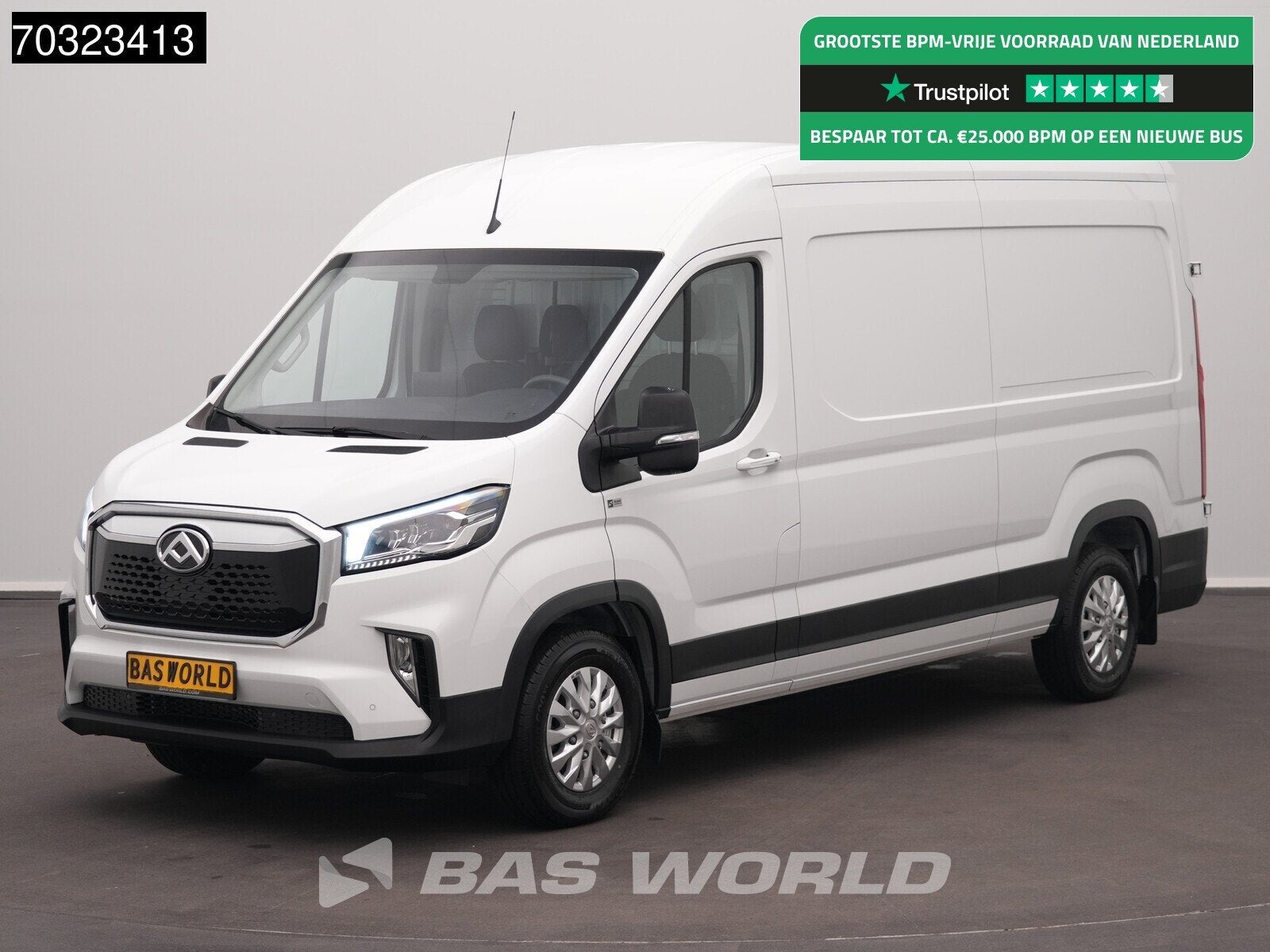 Maxus eDeliver 9 Elektrisch 72kWh 288km WLTP Stad 204PK Snel, Neuf, Achat, 750 kg, Entreprise