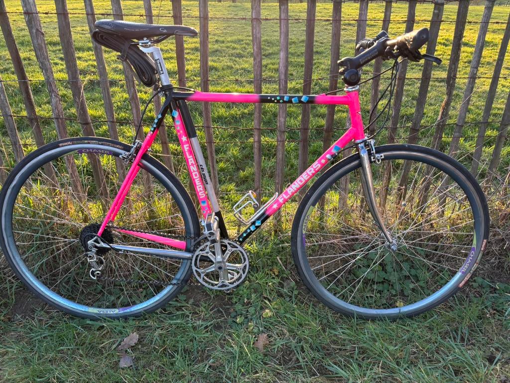 Flanders Campagnolo Record maat 58 koersfiets, Fietsen en Brommers, Ophalen