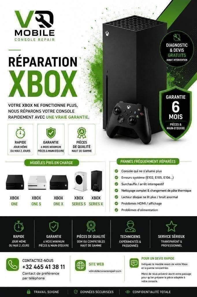 Reparatie van Xbox One/One S/One X — HDMI-schijfspeler, Games en Spelcomputers, Ophalen of Verzenden, Xbox One