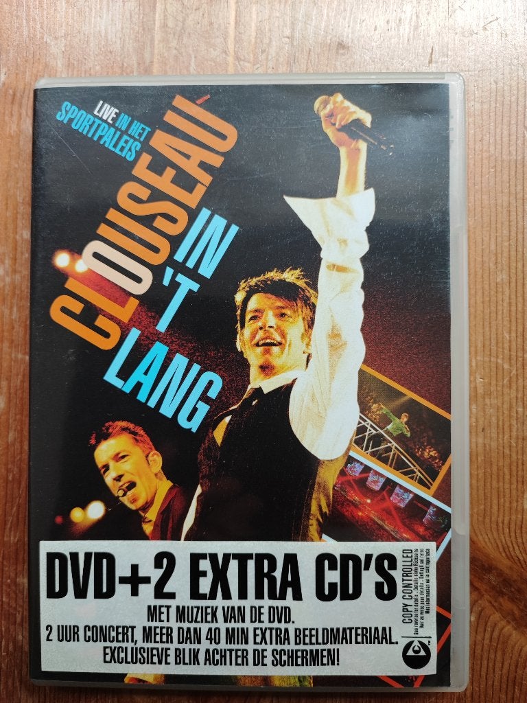 Clouseau in't lang DVD + 2 CD's, Cd's en Dvd's, Bonusmateriaal, Alle leeftijden, Ophalen of Verzenden, Zo goed als nieuw
