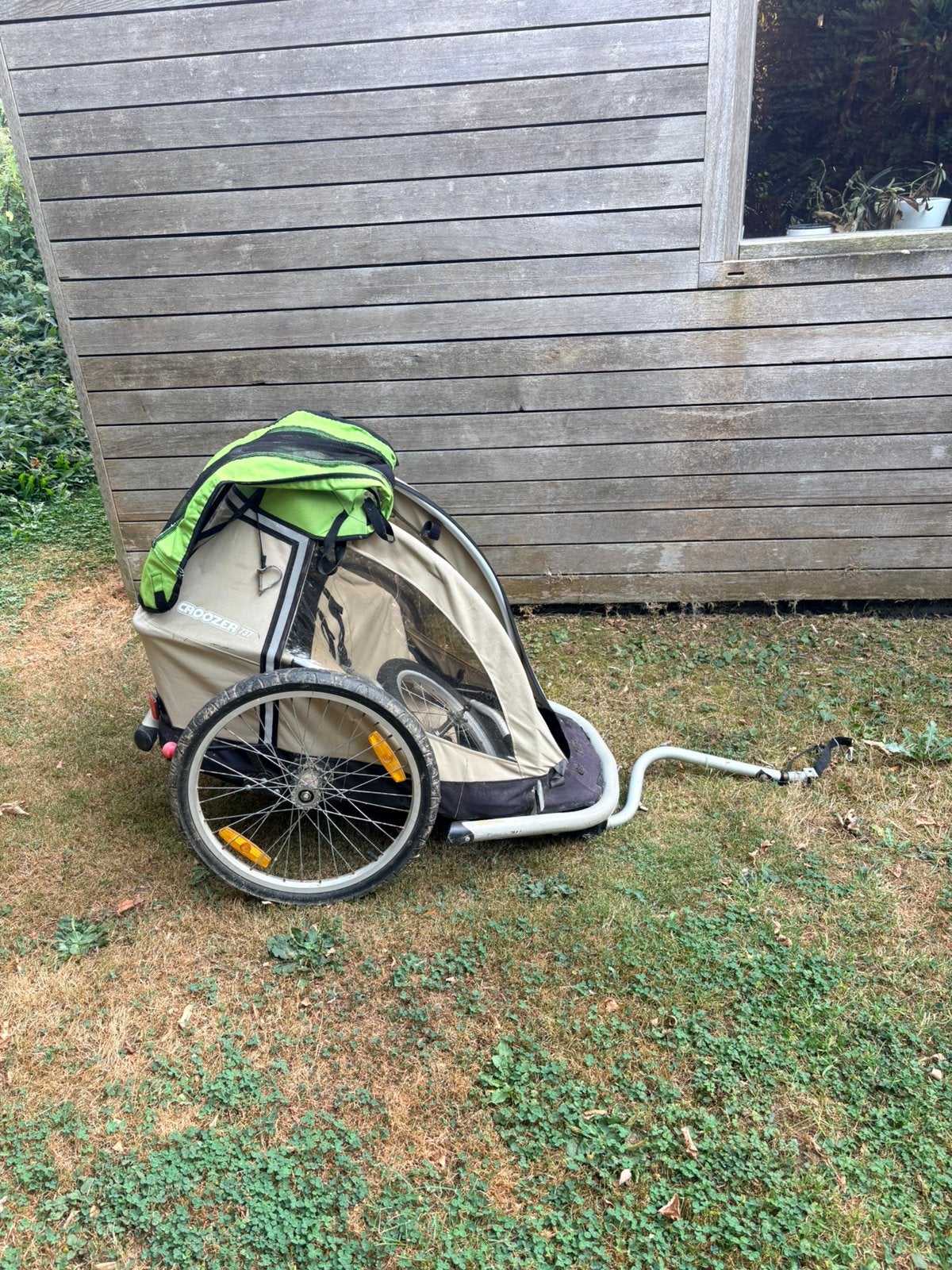 Remoque velo tout terrain Croozer 1 place, 20 à 40 kg, Enlèvement, Utilisé, Suspension
