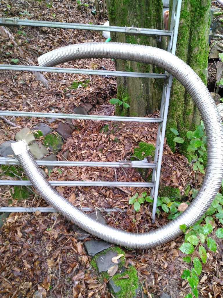 tuyau inox, Enlèvement, Comme neuf, Ventilateur et Extracteur