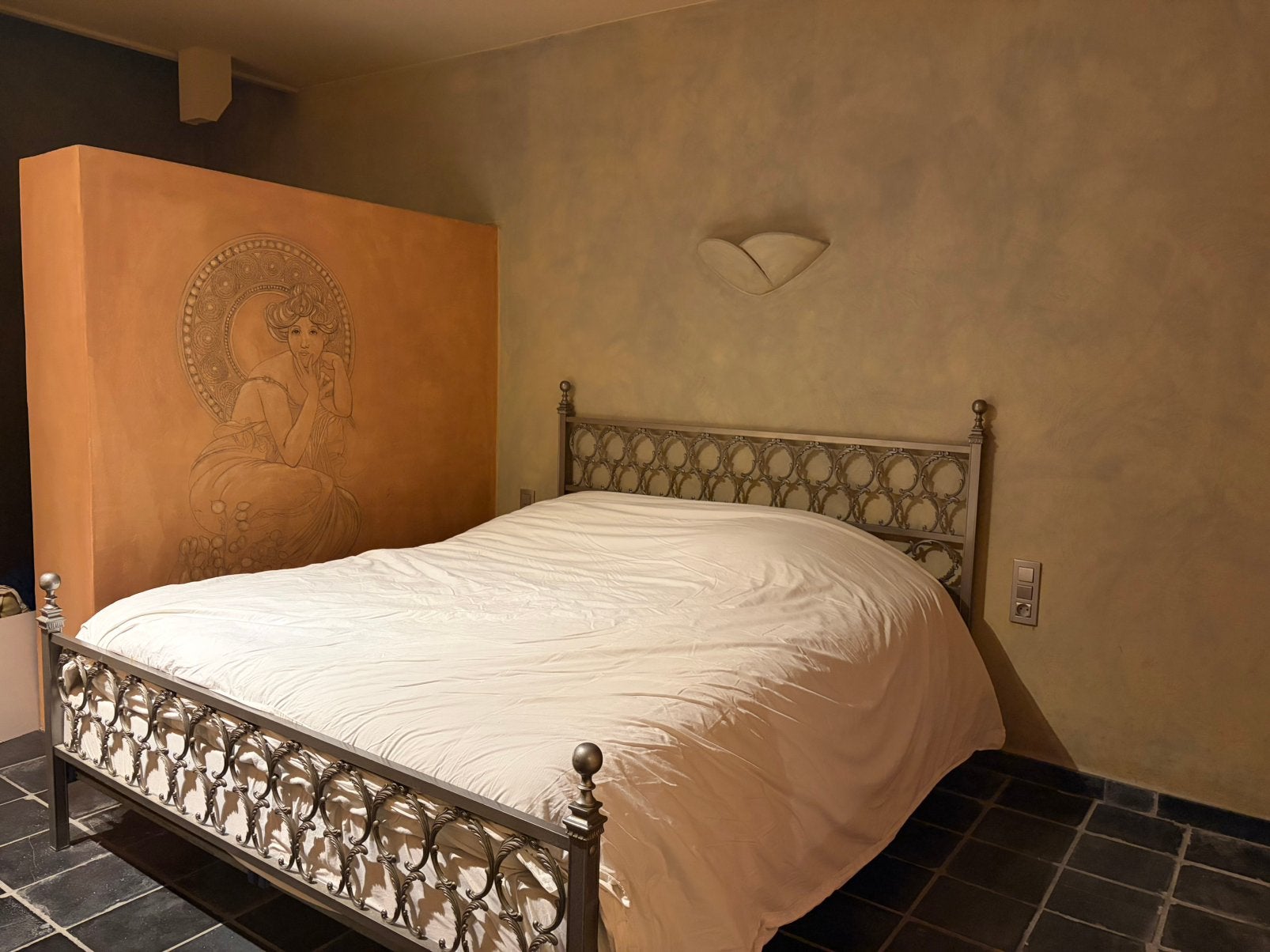 Tweepersoonsbed, Ophalen, Gebruikt, Tweepersoons, 180 cm