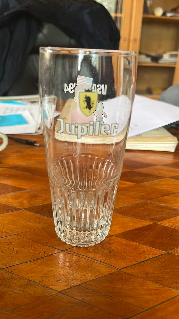 Verre jupiler diables rouges usa 94 czerniatinski, Ophalen of Verzenden, Zo goed als nieuw