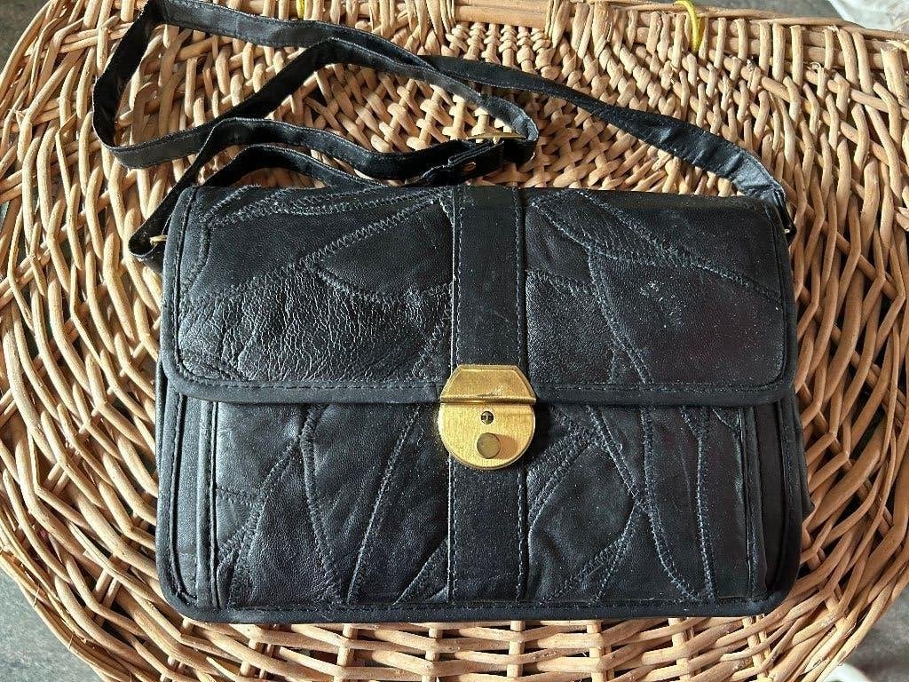 sac à main multi rangements, Enlèvement, Comme neuf, Noir, Sac à main