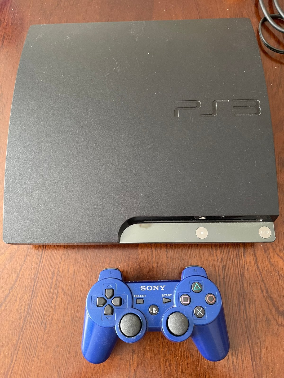 Playstation 3 + 6 games, Enlèvement, Comme neuf, Avec 1 manette, Slim