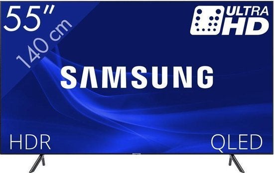 Téléviseur Samsung 55 pouces avec barre de son, QLED, Utilisé, 4k (UHD), Smart TV