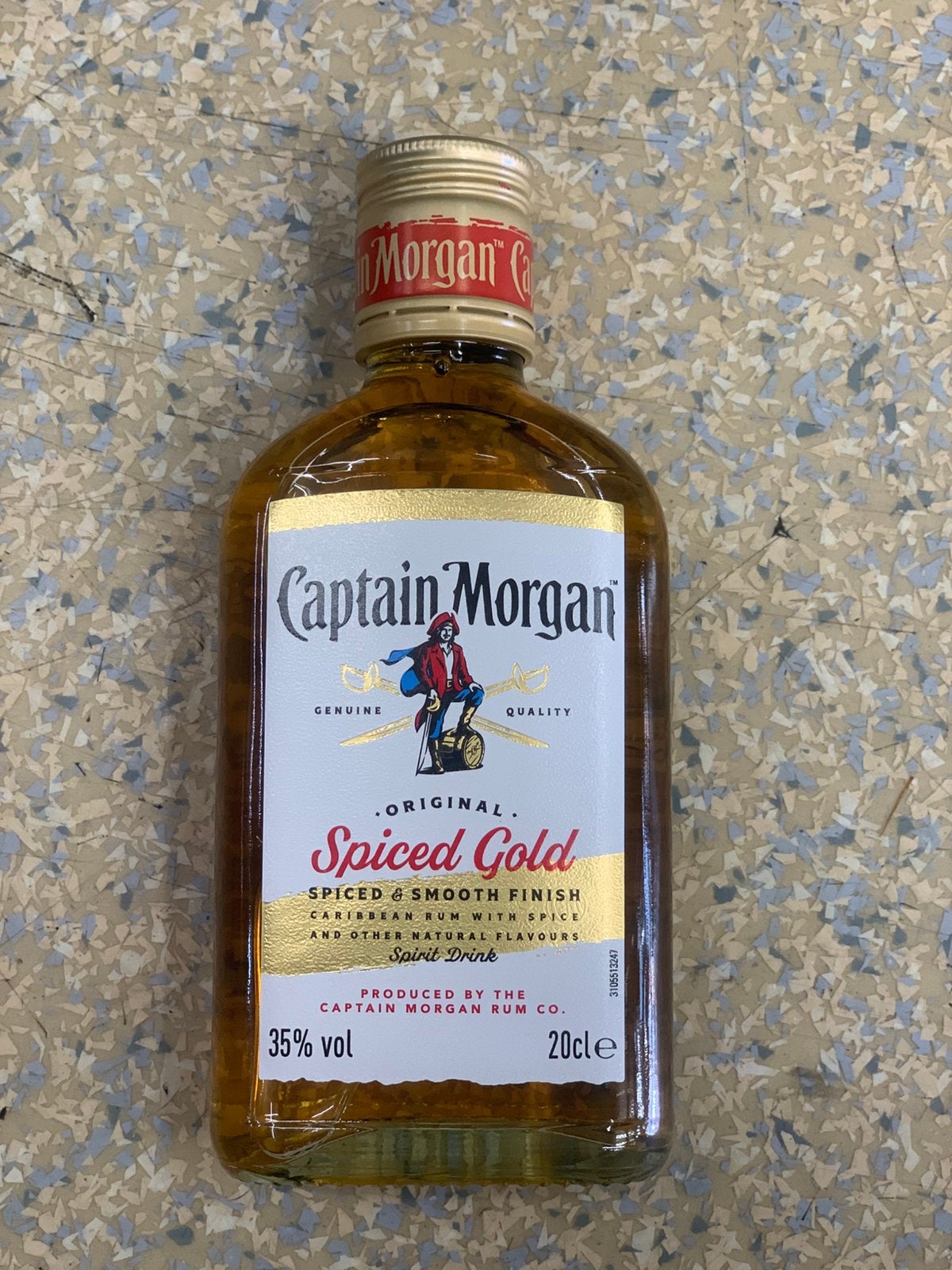 Captain Morgan 20cl – Lot de 6 bouteilles, Enlèvement ou Envoi, Comme neuf