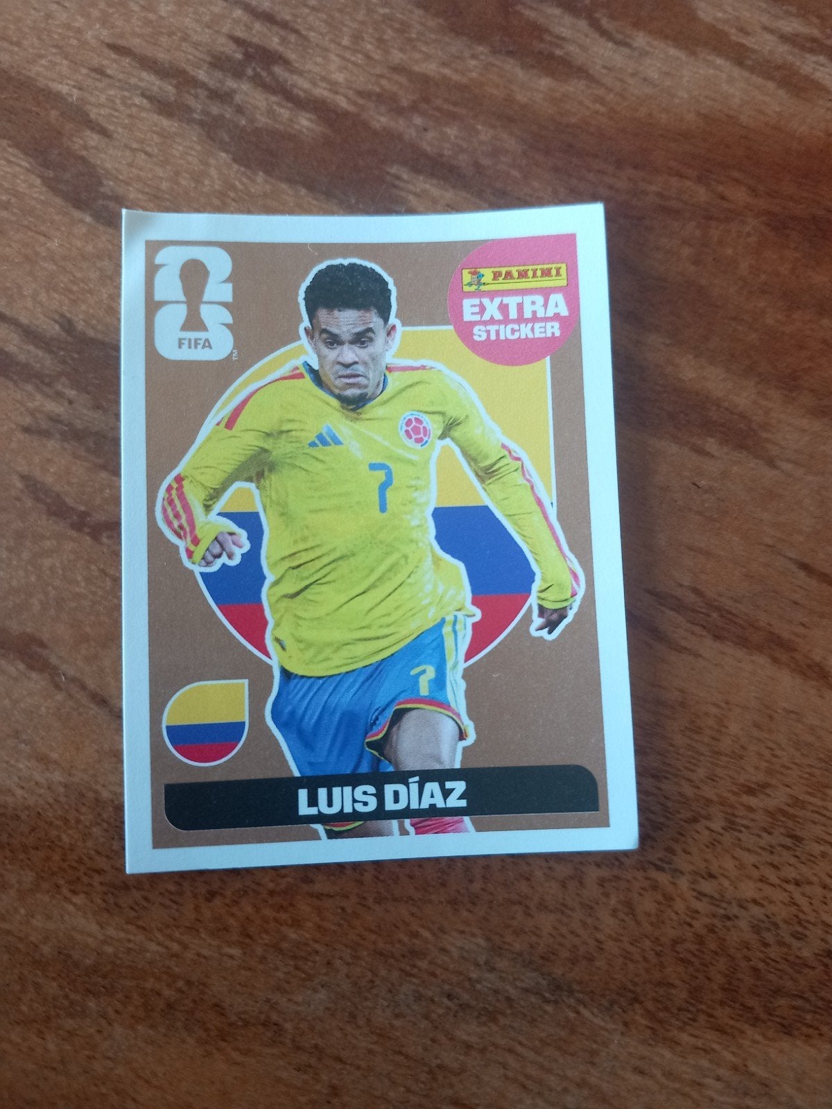 Extra sticker Luis Días