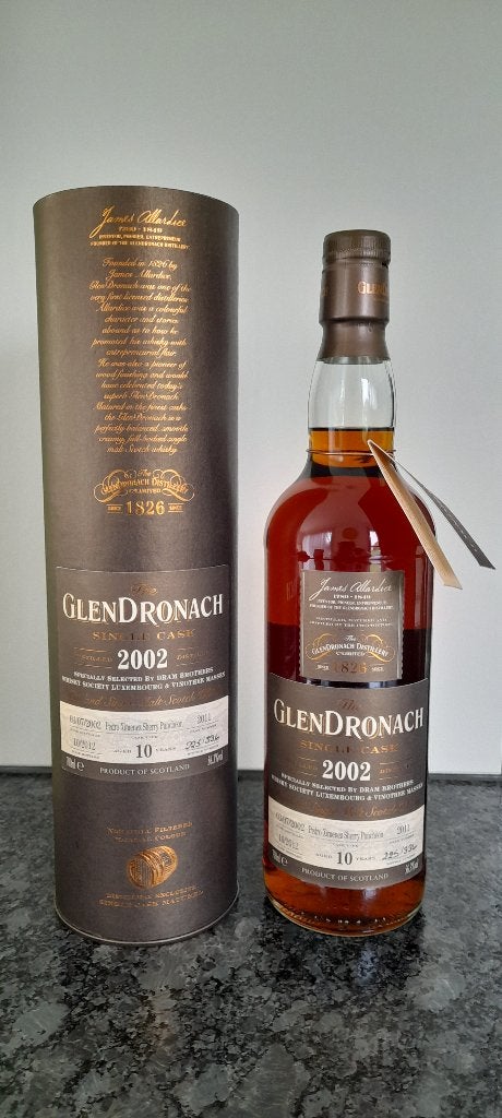 Glendronach whisky 2002  10y, Collections, Vins, Enlèvement ou Envoi, Neuf, Pleine