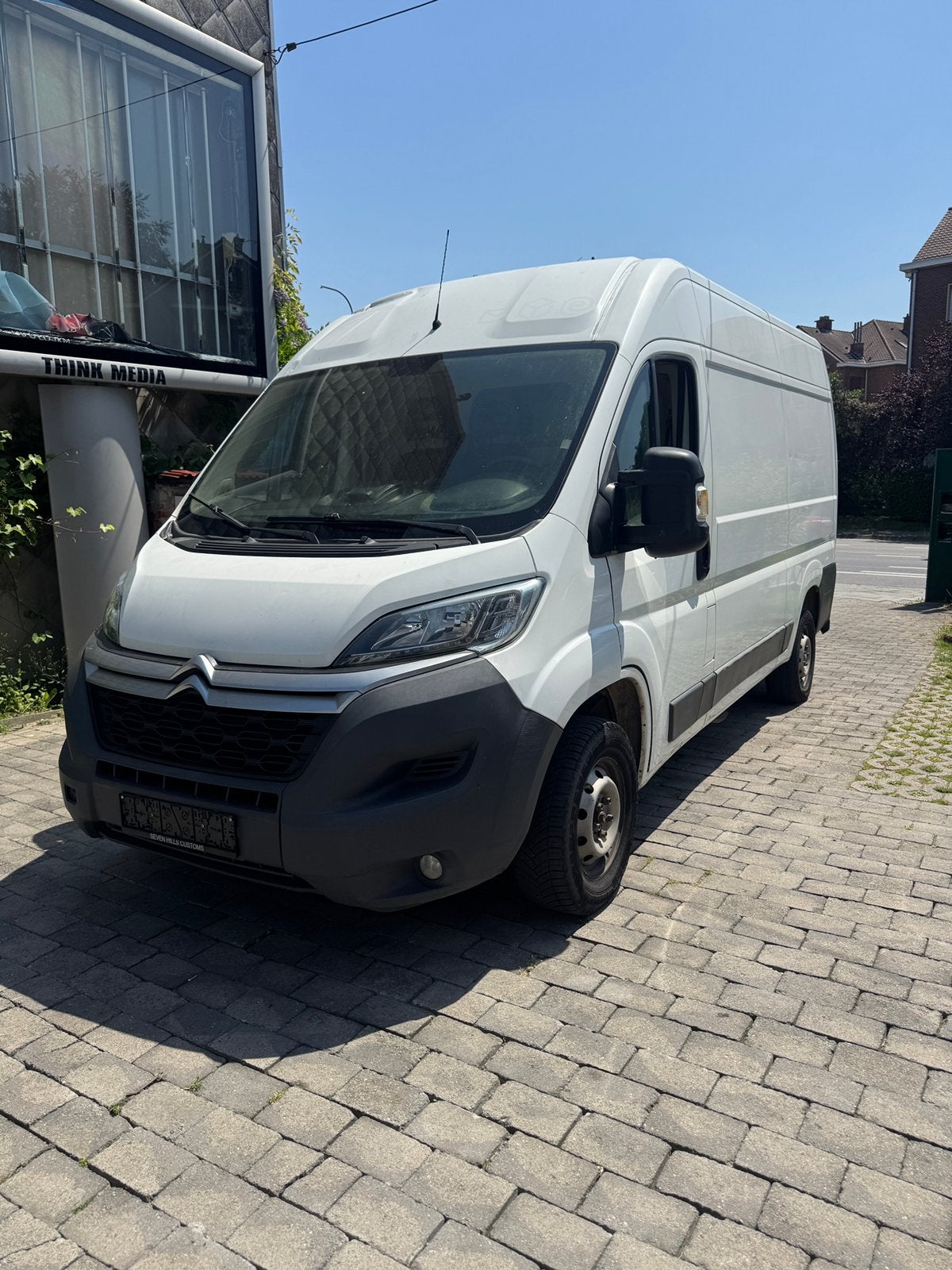 Citroën Jumper L2H2 2017 euro6 2.0 hdi, Auto's, Euro 6, 4 cilinders, Electronic Stability Program (ESP), Wit