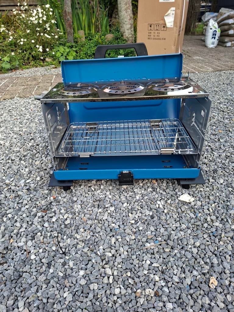 BBQ op gas, Ophalen