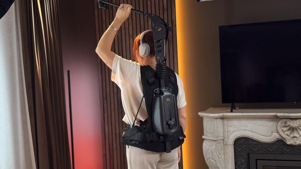 Easyrig Minimax met STABIL Light, Ophalen, Zo goed als nieuw