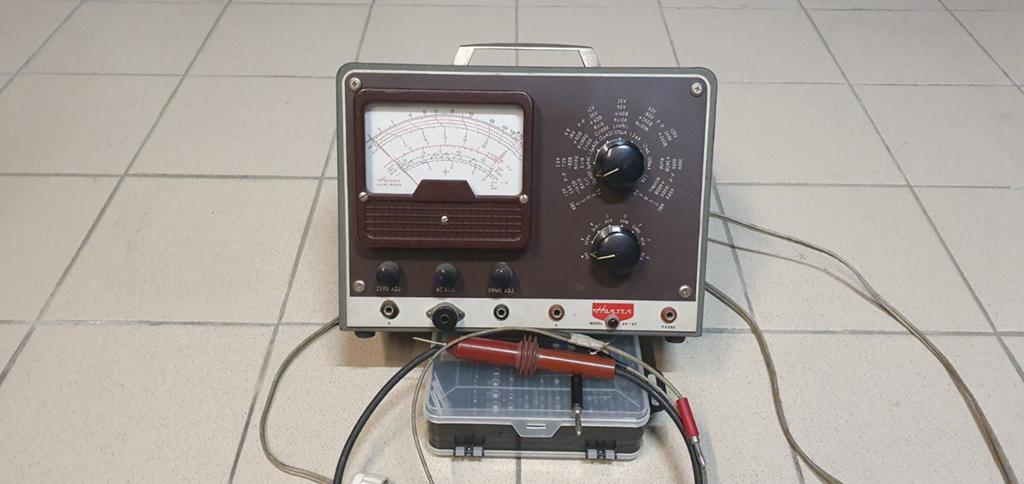 Analoge multimeter VTVM Hansen UV-47, Enlèvement