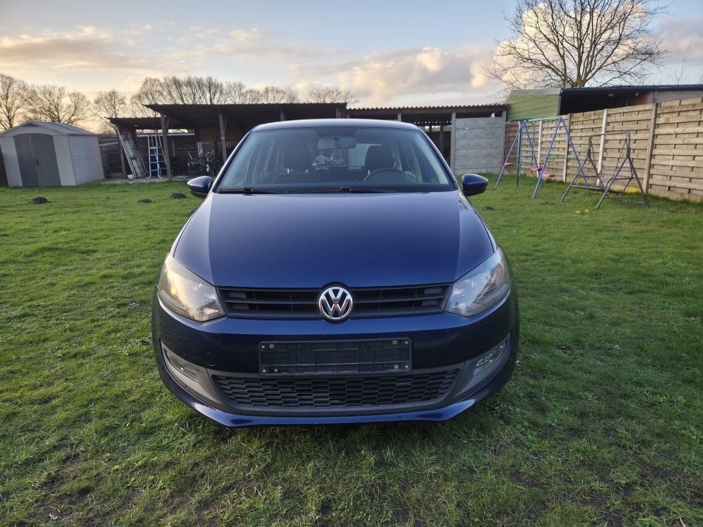 Volkswagen polo 2012 benzine, Auto's, Stof, Blauw, Particulier, Euro 4