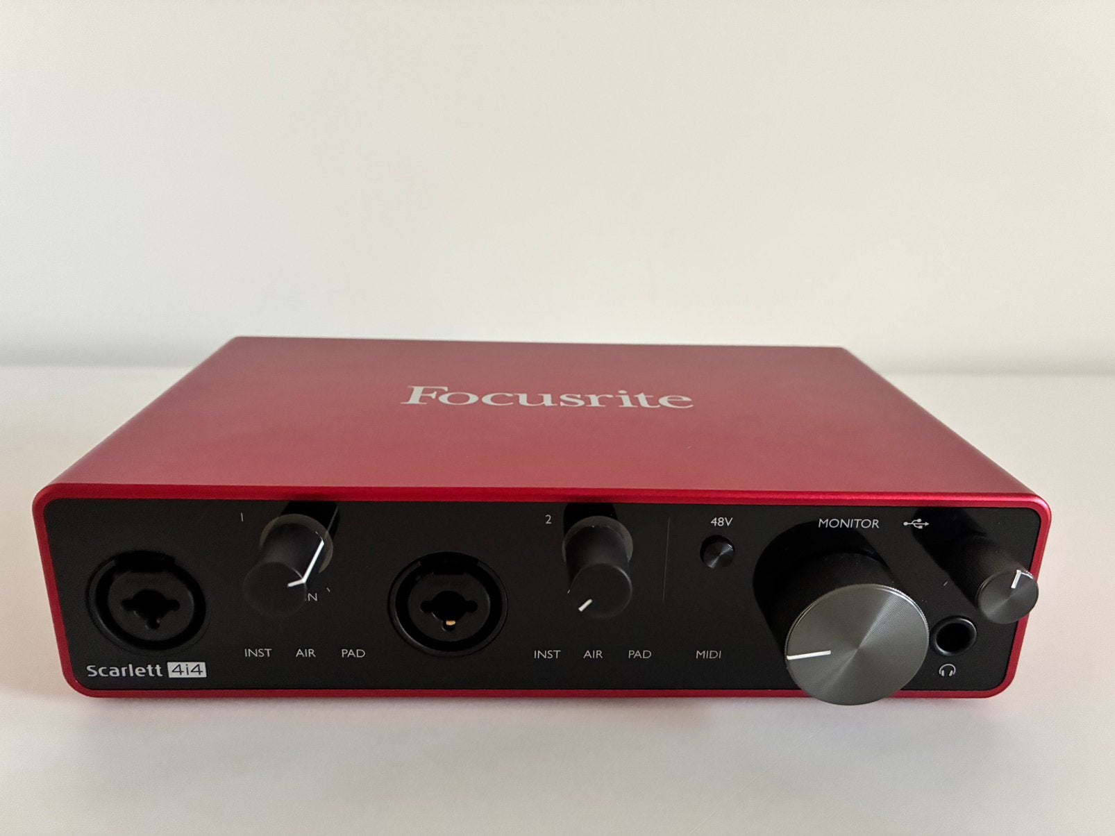 Focusrite Scarlett audio interface 4i4, Computers en Software, Geluidskaarten, Ophalen, Zo goed als nieuw