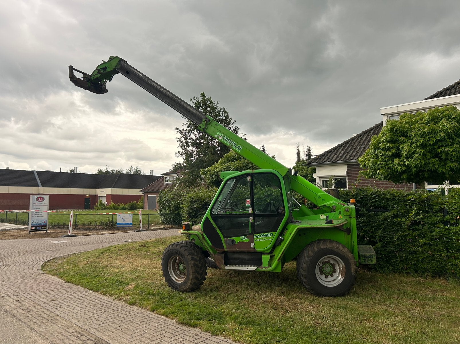Merlo P34.7 plus, Enlèvement, Chariot télescopique
