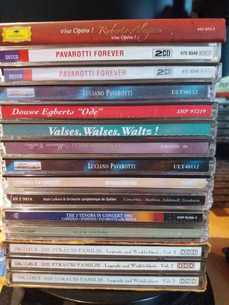 Musique classique et opéra, lot de 20 CD - GRATUIT, Envoi