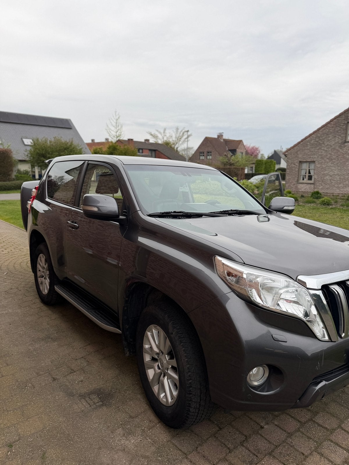 Toyota land cruiser te koop, Auto's, Zwart, Leder, Diesel, Particulier