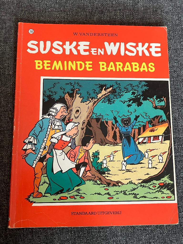 Suske en Wiske - 156 - Beminde Barabas, Boeken, Eén stripboek, Ophalen of Verzenden, Gelezen