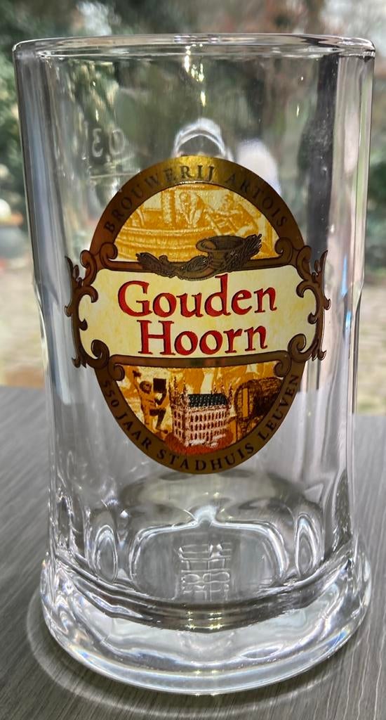 Brouwerij Artois Gouden Hoorn bierpot 30cl, Verzamelen, Biermerken, Ophalen of Verzenden, Zo goed als nieuw, Stella Artois