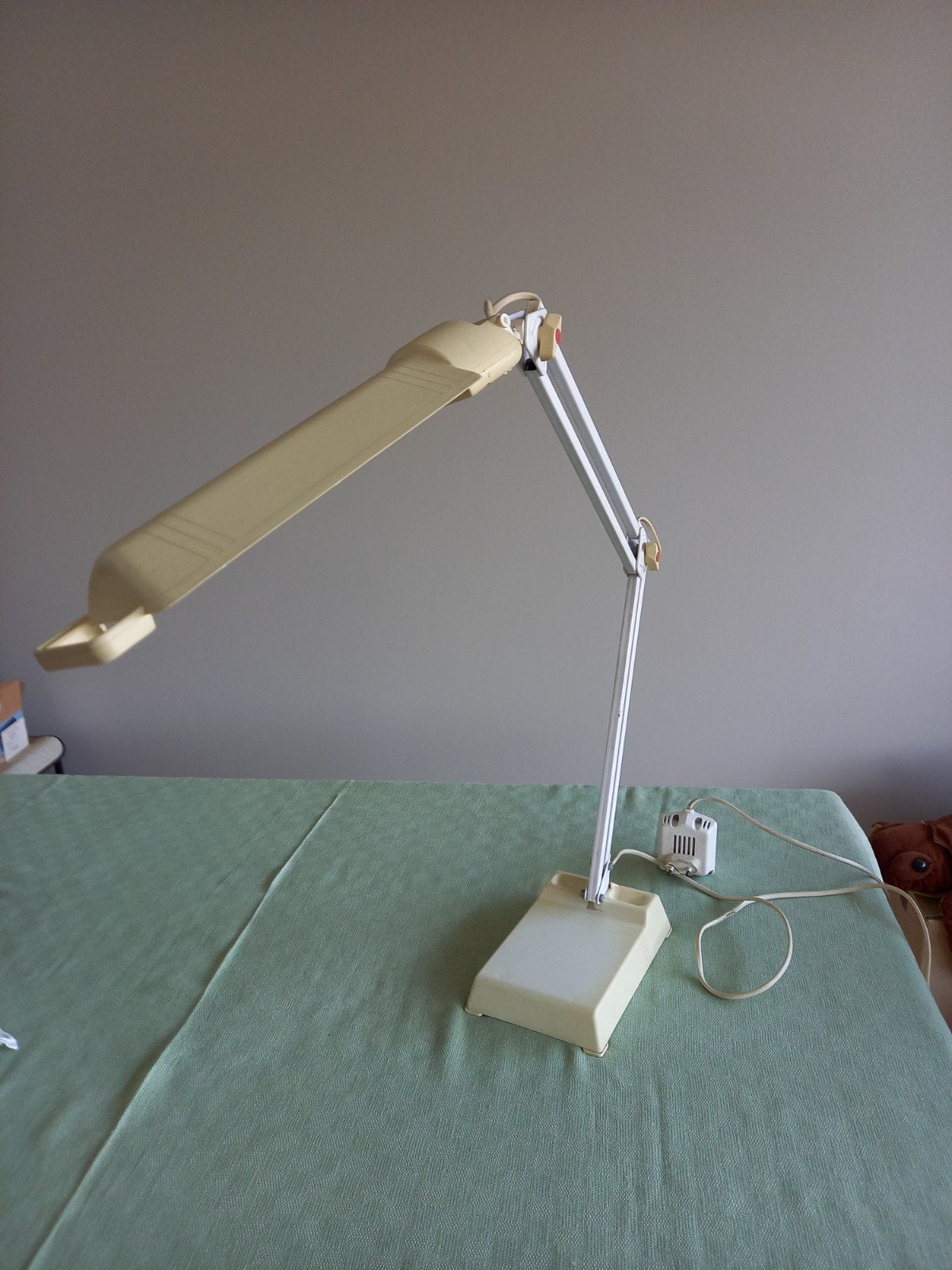 Vintage architecten- en bureaulamp Lival Asymmetria, Bureaulamp, Metaal, Design, Ophalen
