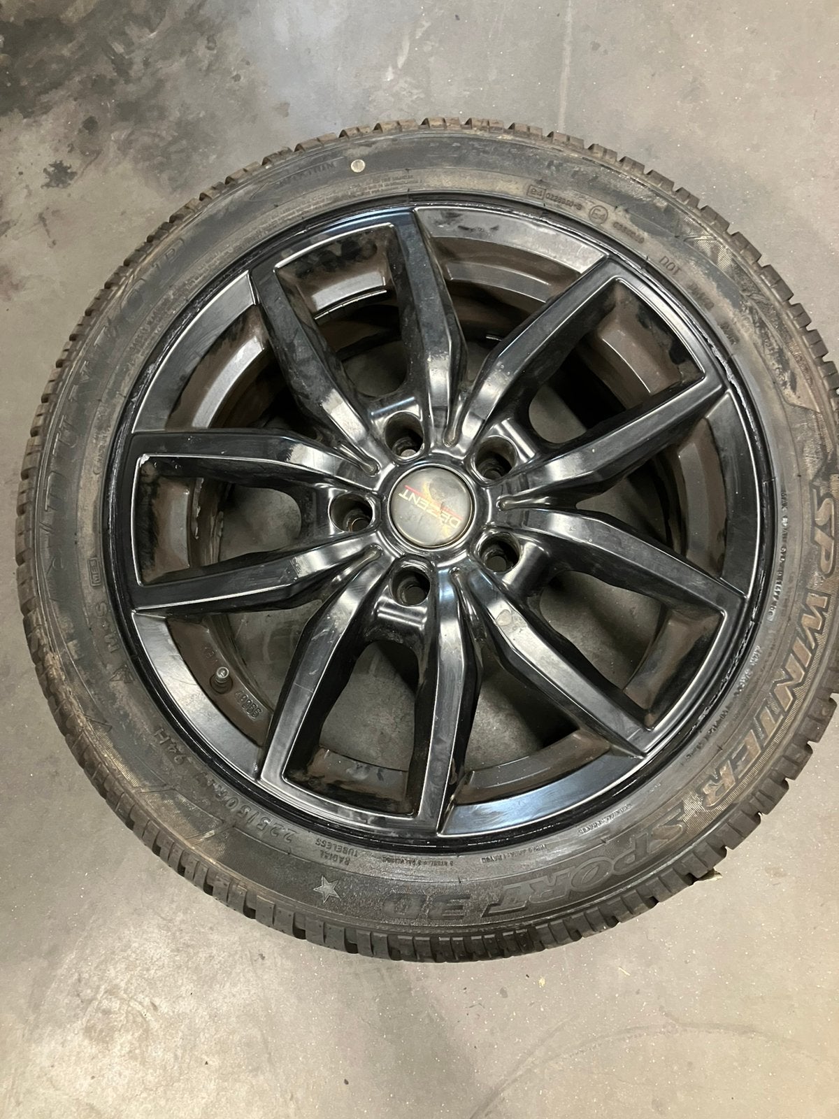 Bmw Winterset 1reeks 3reeks f20 f30 winterbanden wielen, Auto-onderdelen, Ophalen, Band(en)