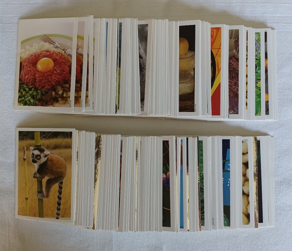 373 Panini stickers Proef van de Wereld (2011), Hobby en Vrije tijd, Ophalen of Verzenden, Zo goed als nieuw, Meerdere stickers