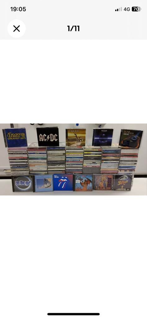 223 x Pop Rock CD Joblot Rock, CD & DVD, CD | Rock, Utilisé, Enlèvement ou Envoi