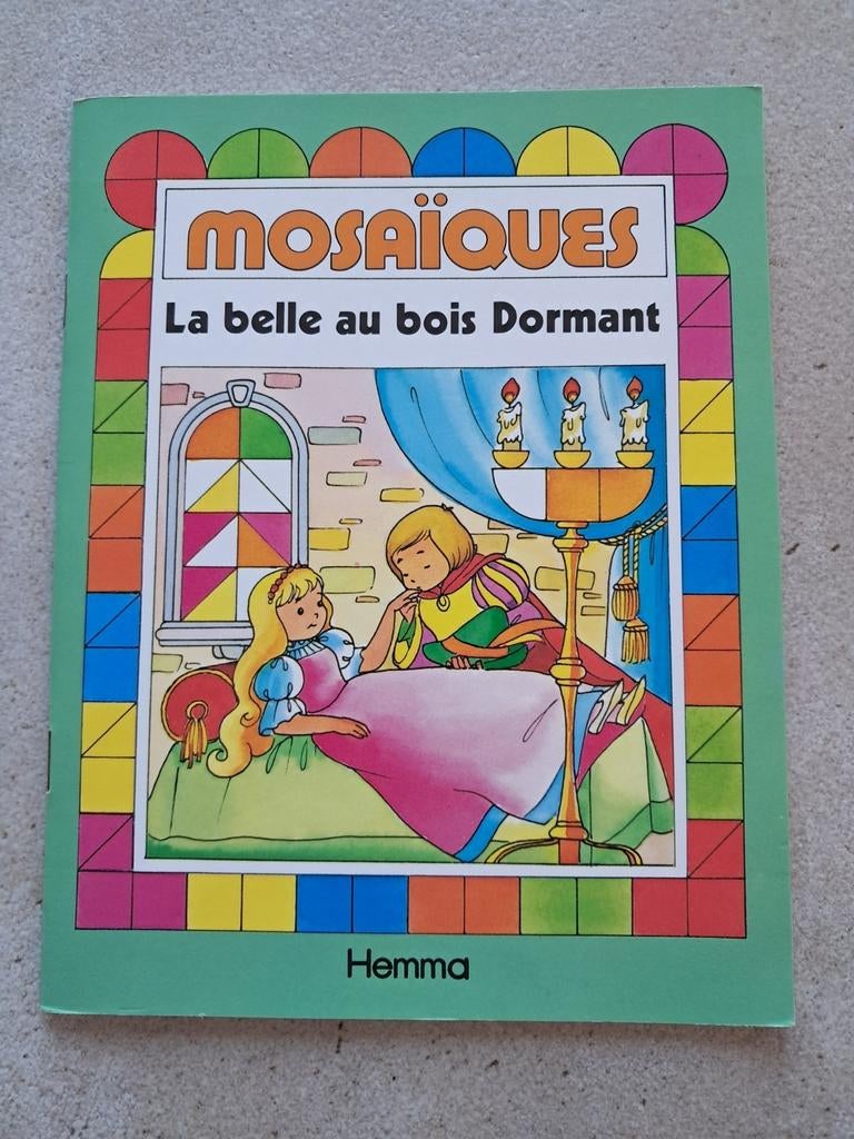 Sleeping Beauty mozaïekboek, Boeken, Gelezen, Editions Hemma, Jongen of Meisje, Ophalen of Verzenden