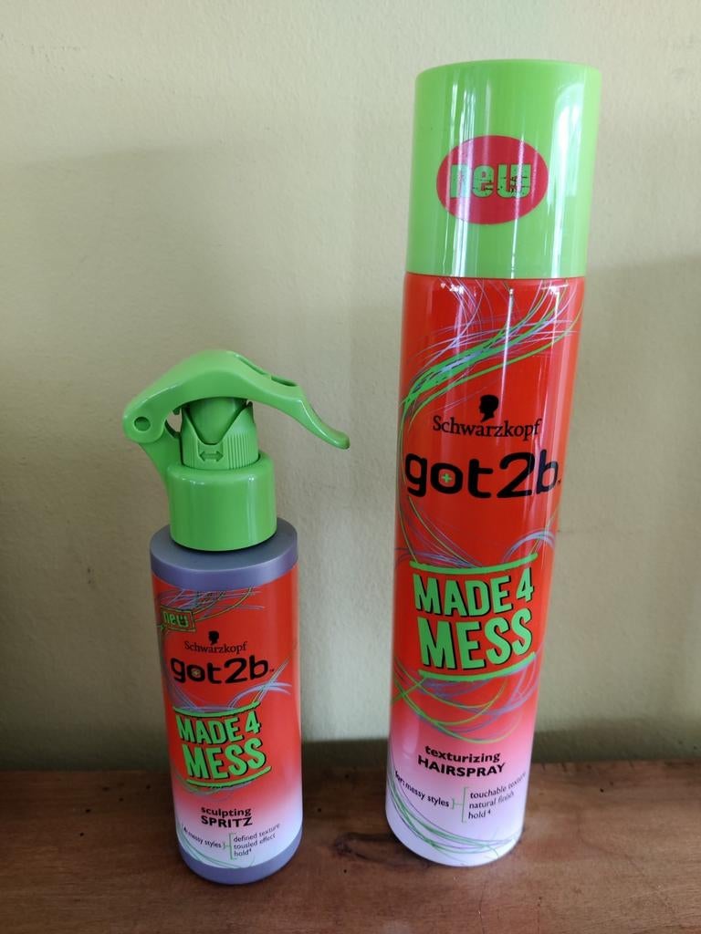 Made 4 mess : laque pour cheveux et laque sculptante, Enlèvement ou Envoi, Neuf