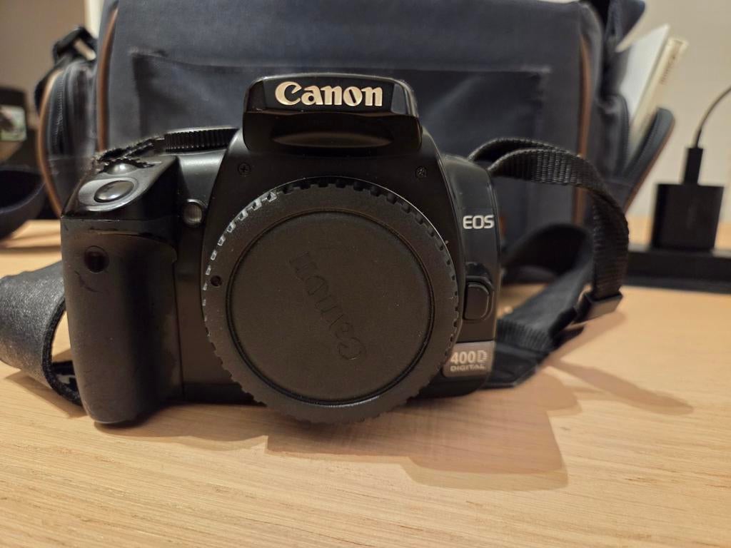 Canon EOS 400D digitale camera body, Ophalen of Verzenden, Zo goed als nieuw, Spiegelreflex, Canon