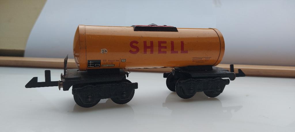 Camion-citerne Distler Scale O SHELL, Autres marques, Analogique, Enlèvement ou Envoi, Wagon
