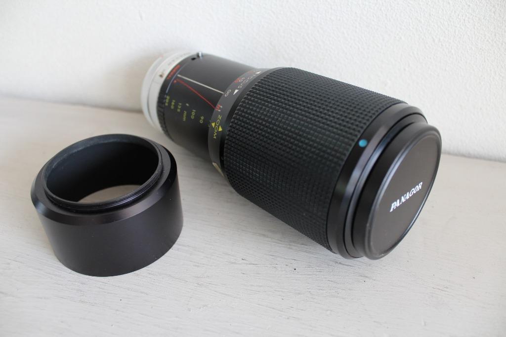 PANAGOR PMC Auto Tele Zoom Macro One Touch Lens 75-205 mm, Audio, Tv en Foto, Verzenden, Zo goed als nieuw, Telelens, Zoom