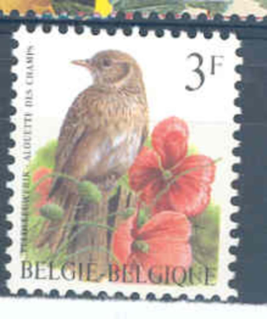 België 1997 Vogels Veldleeuwerik Buzin **, Verzenden, Orginele gom, Postfris, Postfris
