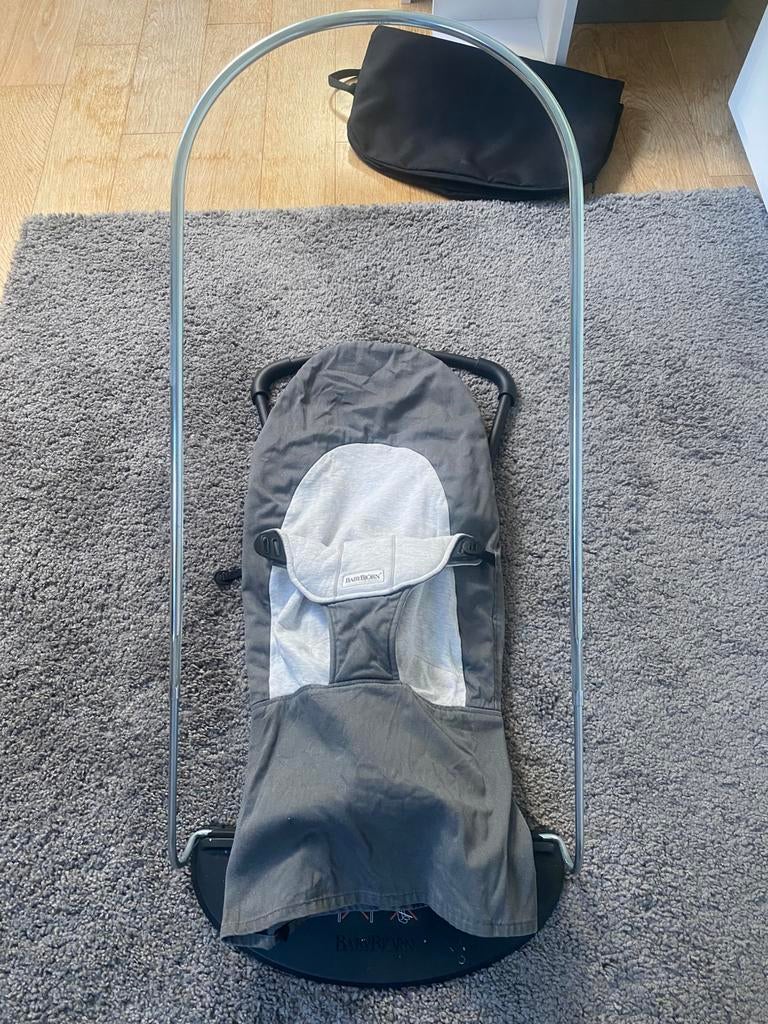 BABYBJÖRN Transat Balance Soft(+sac transport/housse/jouets), Enfants & Bébés, Berceaux & Lits, Comme neuf, Autres types, Enlèvement