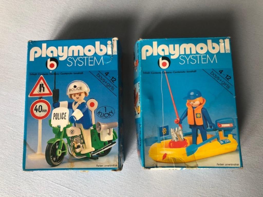 Playmobil Visser met Rubberboot, Ophalen of Verzenden, Zo goed als nieuw, Los Playmobil
