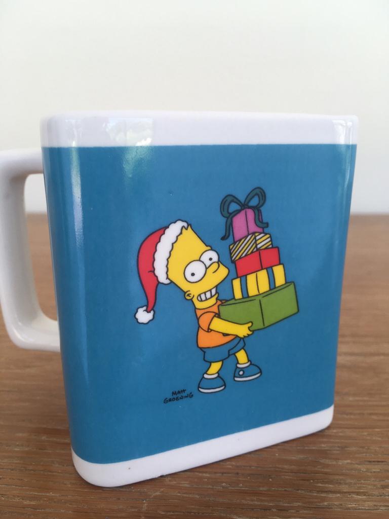 Driehoekige melkpotje The Simpsons BART., Ophalen of Verzenden