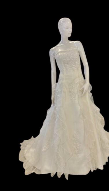 sale A lijn trouwjurk maat 34, 36, 38, Kleding | Dames, Ophalen of Verzenden, Nieuw, Overige kleuren, Trouwjurk