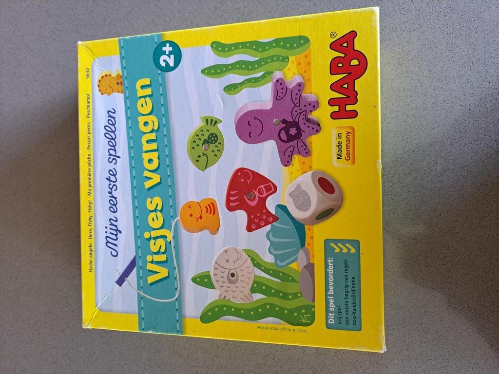 Mijn eerste spellen - Visjes vangen, Ophalen, Zo goed als nieuw