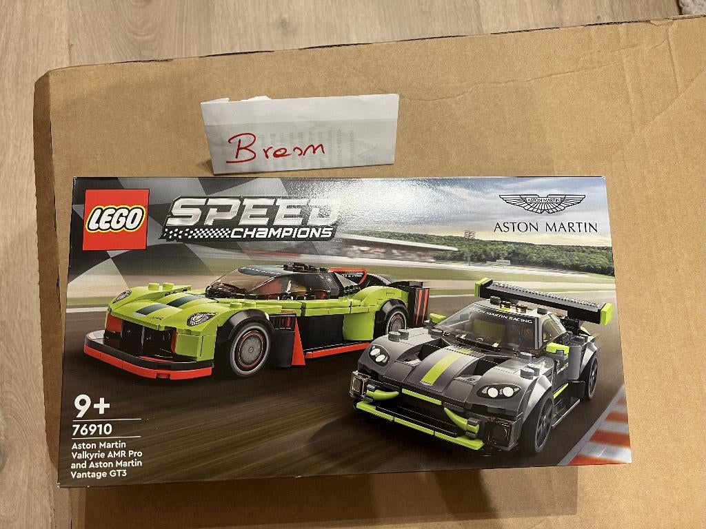 Lego 76910 Aston Martin Valkyrie et Aston Martin Vantage, Envoi, Neuf, Ensemble complet, Lego