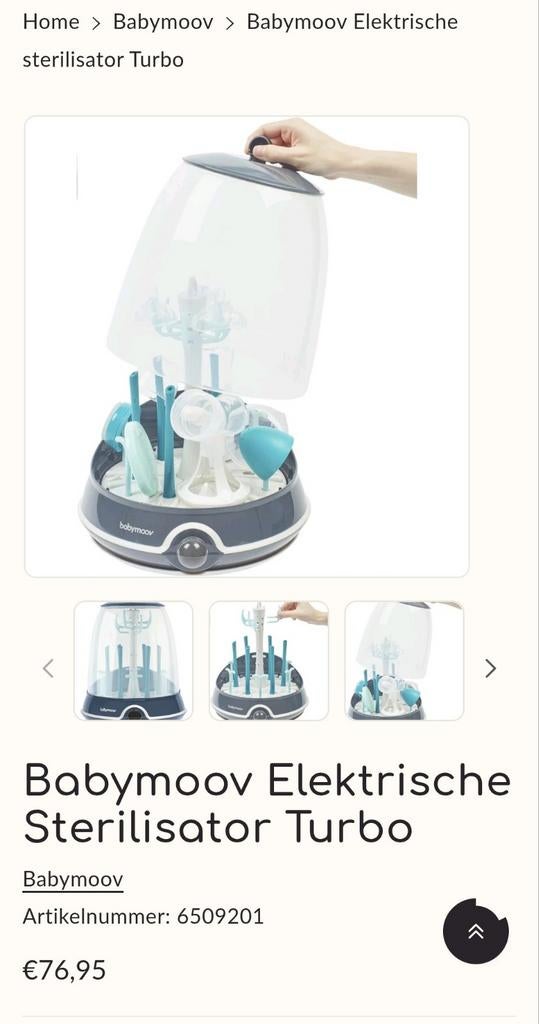Sterilisator en droogrek in 1, Kinderen en Baby's, Ophalen