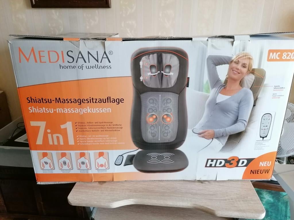 Medisana massagekussen 7 in 1, Ophalen, Gebruikt