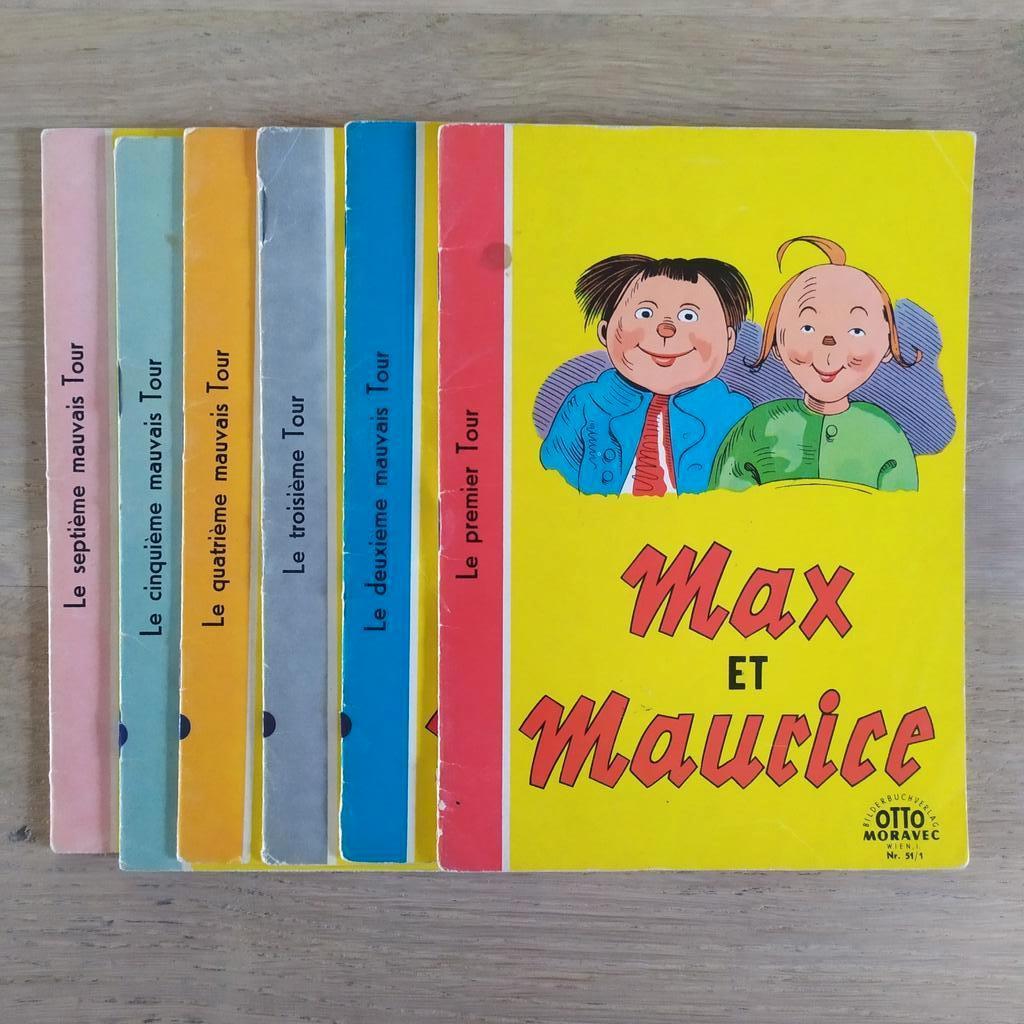 RARE Max et Maurice Les sept mauvais tours Wilhelm Busch, Complete serie of reeks, Ophalen of Verzenden, Gelezen