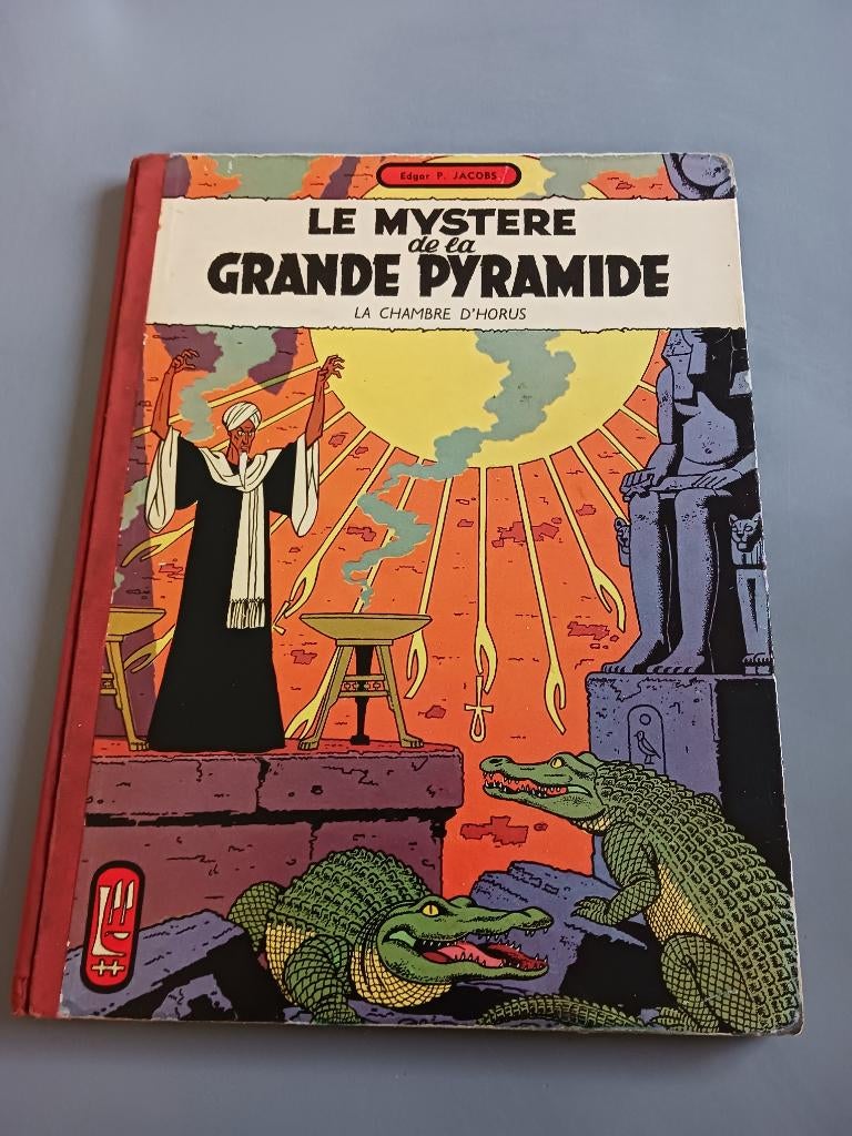 Blake et Mortimer Le Mystère de la Grande Pyramide 2 HC 1959, Livres, Enlèvement ou Envoi