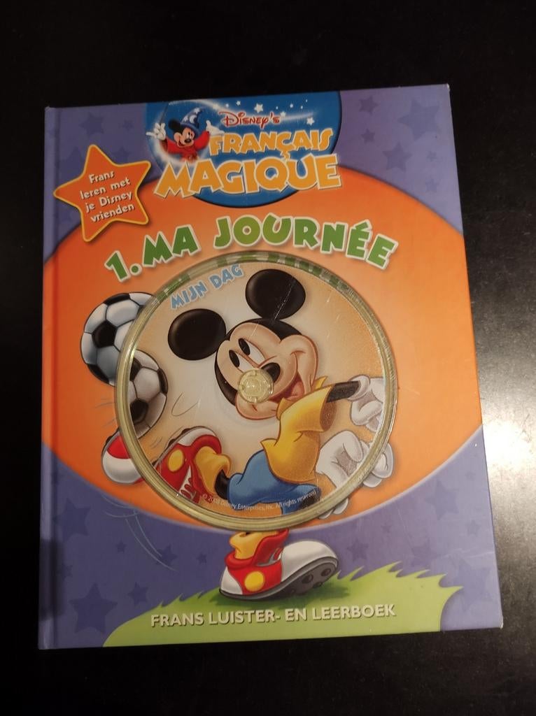 Frans luister- en disneyboek met CD, ma journée, heel goede, Enlèvement ou Envoi, Comme neuf